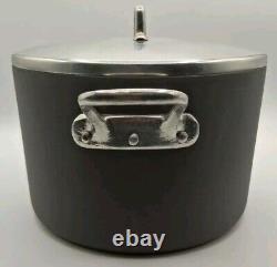 Vtg Magnalite GHC 75 Qt Dutch Oven withLid & trivet Anodized Aluminum Stock Pots