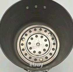 Vtg Magnalite GHC 75 Qt Dutch Oven withLid & trivet Anodized Aluminum Stock Pots