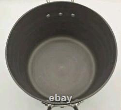 Vtg Magnalite GHC 75 Qt Dutch Oven withLid & trivet Anodized Aluminum Stock Pots