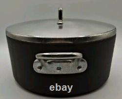 Vtg Magnalite GHC 75 Qt Dutch Oven withLid & trivet Anodized Aluminum Stock Pots