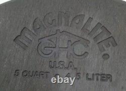 Vtg Magnalite GHC 75 Qt Dutch Oven withLid & trivet Anodized Aluminum Stock Pots