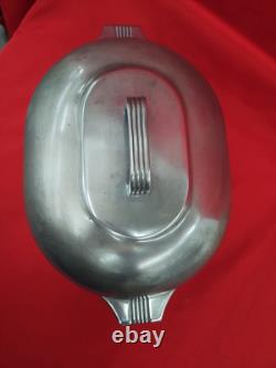 Vtg Magnalite GHC 8 Quart 7.5 Liters Aluminum Roaster Dutch Oven Cajun Pan Usa