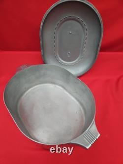 Vtg Magnalite GHC 8 Quart 7.5 Liters Aluminum Roaster Dutch Oven Cajun Pan Usa
