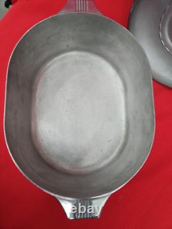 Vtg Magnalite GHC 8 Quart 7.5 Liters Aluminum Roaster Dutch Oven Cajun Pan Usa