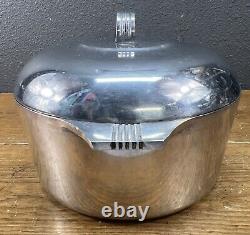 Vtg Magnalite Roaster Dutch Oven GHC with Lid and Trivet USA