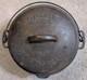 Vtg Wagner Ware No 8 Drip Drop Roaster Cast Iron Dutch Oven Cooking Pan & Lid