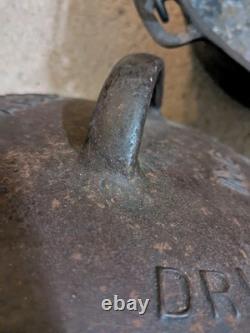 Vtg WAGNER WARE No 8 Drip Drop Roaster Cast Iron Dutch Oven Cooking Pan & Lid