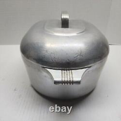 Vtg Wagner Ware Sidney 0 Magnalite 4265-P Aluminum Roaster Dutch Oven w Lid 8 Qt
