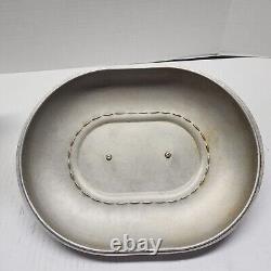 Vtg Wagner Ware Sidney 0 Magnalite 4265-P Aluminum Roaster Dutch Oven w Lid 8 Qt