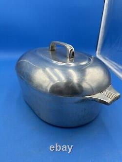 Vtg Wagner Ware Sidney O Magnalite 8qt 4265p Roaster Dutch Oven with Lid