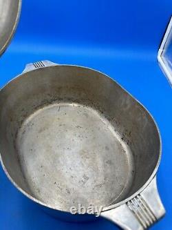 Vtg Wagner Ware Sidney O Magnalite 8qt 4265p Roaster Dutch Oven with Lid