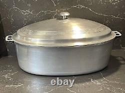 WAGNER WARE SIDNEY OVAL ROASTER 268 WithLid Dutch Oven Cookware 10quart