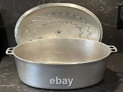 WAGNER WARE SIDNEY OVAL ROASTER 268 WithLid Dutch Oven Cookware 10quart