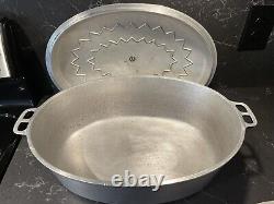 WAGNER WARE SIDNEY OVAL ROASTER 268 WithLid Dutch Oven Cookware 10quart