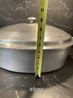 WAGNER WARE SIDNEY OVAL ROASTER 268 WithLid Dutch Oven Cookware 10quart