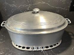 WAGNER WARE SIDNEY OVAL ROASTER 268 WithLid Dutch Oven Cookware 10quart