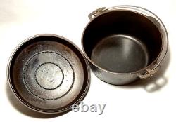 WAGNER WARE Vintage Cast Iron Drip Drop DUTCH OVEN Round Roaster (1267E) Ohio
