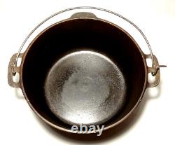 WAGNER WARE Vintage Cast Iron Drip Drop DUTCH OVEN Round Roaster (1267E) Ohio