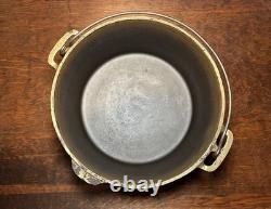 Wagner 8/1268Y Sidney-O Nickel-Plated Cast Iron Dutch Oven with Drip Drop Lid