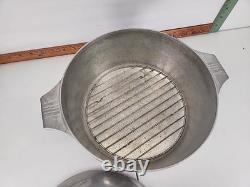 Wagner Magnalite 4248-P Round Dutch Oven Roaster With Lid & Trivet