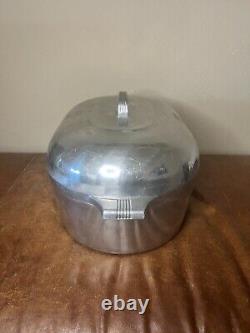 Wagner Ware Magnalite GHC 17 QT Roaster Dutch Oven X-Large with Lid and Trivet