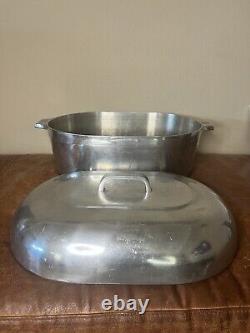 Wagner Ware Magnalite GHC 17 QT Roaster Dutch Oven X-Large with Lid and Trivet