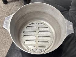 Wagner Ware Magnalite Sidney 4249 6 Quart Stock Pot Dutch Oven With Lid & Trivet