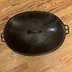 Wagner Ware No. 9 Cast Iron Oval Roaster With Lid Dutch Oven #9 P/n 1289