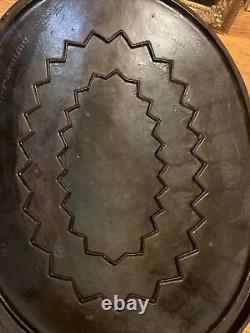 Wagner Ware No. 9 Cast Iron Oval Roaster With Lid Dutch Oven #9 p/n 1289