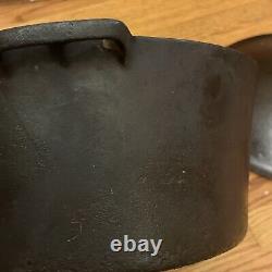 Wagner Ware No. 9 Cast Iron Oval Roaster With Lid Dutch Oven #9 p/n 1289