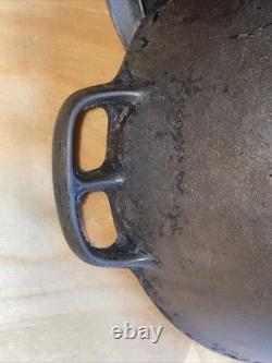 Wagner Ware O No. 4 Cast Iron Oval Roaster With Lid Dutch Oven 1920's Rare 15