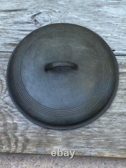 Wagner Ware Sidney O Cast Iron #11 Round Roaster Dutch Oven Lid 1271