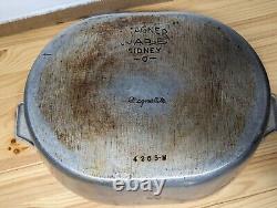 Wagner Ware Sidney O Magnalite 4265-M Roaster Dutch Oven With Trivet