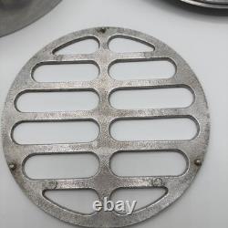 Wagner Ware Sidney O Magnalite Dutch Oven Roaster 4248-P 5 Qt. With Lid & Trivet