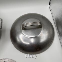 Wagner Ware Sidney O Magnalite Dutch Oven Roaster 4248-P 5 Qt. With Lid & Trivet