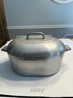 Wagner Ware Sidney O Magnalite Roaster Dutch Oven Pot w Trivet & Lid 4265-P