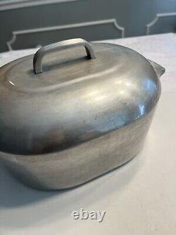 Wagner Ware Sidney O Magnalite Roaster Dutch Oven Pot w Trivet & Lid 4265-P