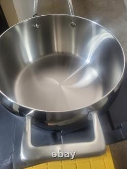 Wolf Gourmet Professional Stainless Steel 5.75 Quart Dutch Oven with Lid New