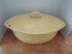 Yellow Calphalon 8qt. Enamel Cast Iron Dutch Oven-oval Huge! Retired Htf