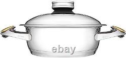 Zepter URA Masterpiece stainless steel cookware 2Qt nonstick pan dutch oven