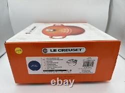 (0015) Le Creuset Signature 5.5 qt Cocotte Ronde Profonde Deep Teal (LS2501-267DSS)