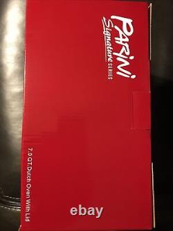 3 Nouvelles Cocottes Parini Signatures 3,5 QT, 4 QT, 7 QT avec 1 Cuit-vapeur et Couvercle