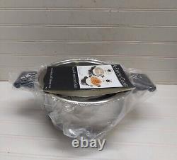Americraft 4 Qt Marmite en Acier Inoxydable Casserole Électrique Base Couvercle & Recette