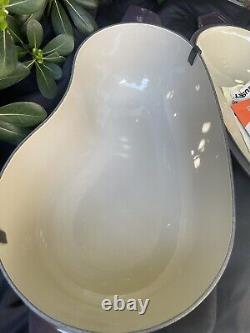 Aubergine violette de 5 quarts de grande taille en fonte LE CREUSET, cocotte rare pour légumes