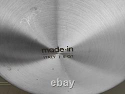 Autocuiseur en acier inoxydable Made In Brand Cookware de 8 qt, faitout Pro Clad avec couvercle, sauteuse et couvercle	
<br/>
 
