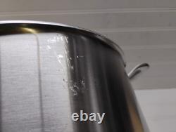 Autocuiseur en acier inoxydable Made In Brand Cookware de 8 qt, faitout Pro Clad avec couvercle, sauteuse et couvercle 	  <br/>
