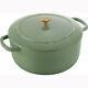 Ballarini Bellamonte Faitout En Fonte 7,6 Qt Rond Saggio Vert