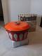 Catherineholm Vaisselle En &eacute;mail Rouge Blanc Lotus Cocotte 12,5 Dutch Oven Avec Couvercle Bo&icirc;te D&rsquo;origine