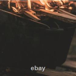 Camp Chef en Fonte avec Poignée en Métal pour Utilisation au Four - Ustensile de Cuisine avec Couvercle pour Ragoût