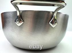 Casserole All Clad D5 de 10,5 po en acier inoxydable pour cassoulet Sauté sans couvercle